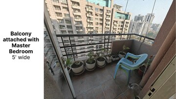 Balcony in 3 BHK Apartment at ABA Orange County, Ahinsa Khand 1 – for Sale