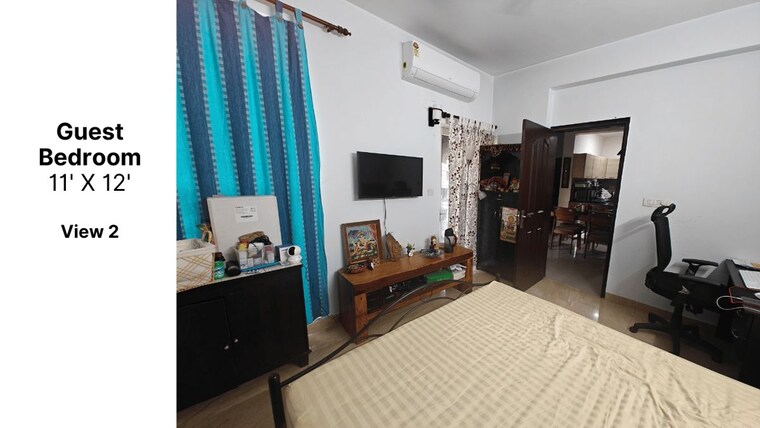 Bedroom, aba-orange-county 3 Bedroom 1566 Sq.Ft. Apartment In Ahinsa Khand 1 Ghaziabad 10101711