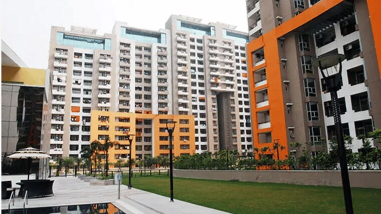 Exterior View, aba-orange-county 3 Bedroom 1566 Sq.Ft. Apartment In Ahinsa Khand 1 Ghaziabad 10101711