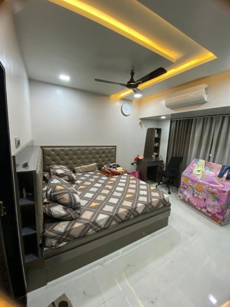 Bedroom, nerul 2.5 Bedroom 1600 Sq.Ft. Apartment In Nerul Navi Mumbai 10102964
