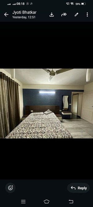 Bedroom in 2.5 BHK Apartment at Hiranandani Estate, Ghodbunder Road – for Rent