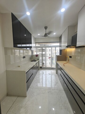 Kitchen in 3 BHK Apartment at Seawoods – for Rent