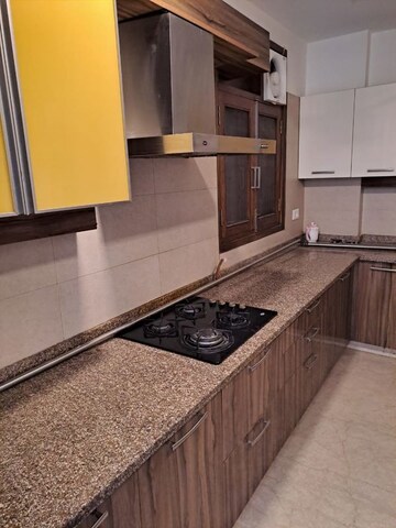 Kitchen in 3 BHK Builder Floor at East Of Kailash – for Rent