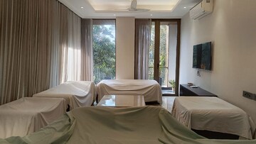 Living Room in 4 BHK Builder Floor at Anand Lok – for Rent