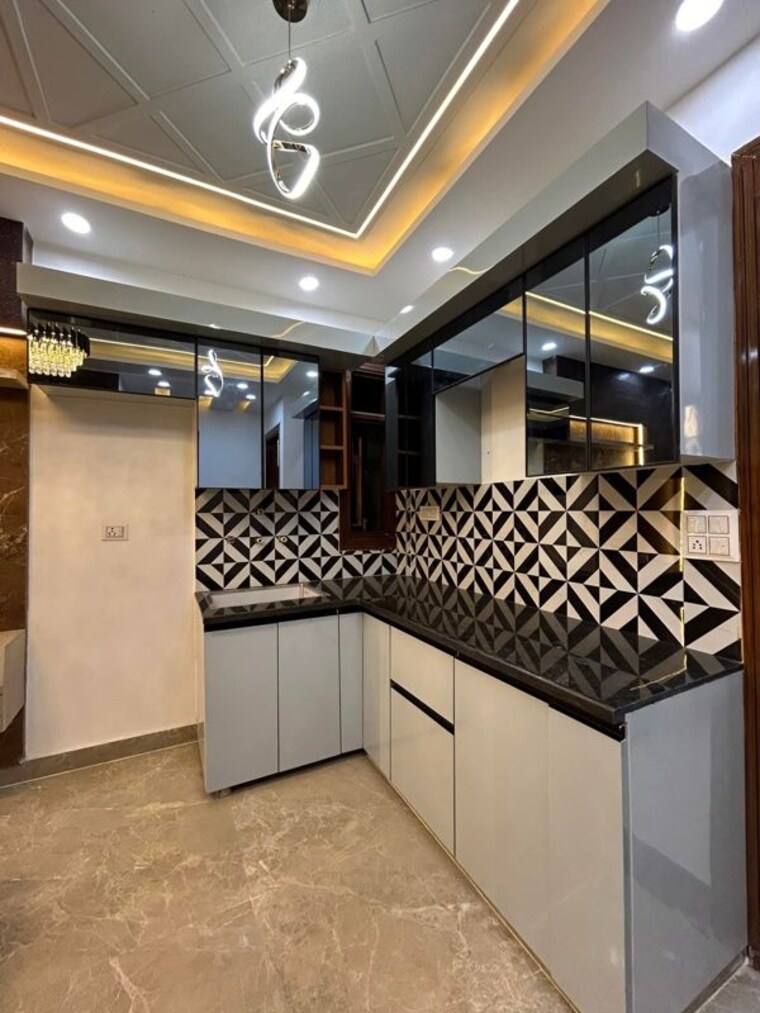 Kitchen, uttam nagar 2.5 Bedroom 458 Sq.Ft. Builder Floor In Uttam Nagar Delhi 10103137