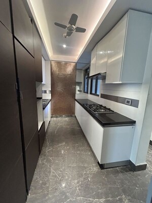 Kitchen in 3 BHK Apartment at Lodha Trump Tower, Worli – for Rent