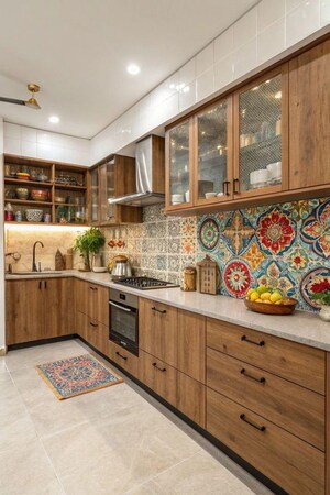 Kitchen in 4 BHK Villa at Jigani – for Sale