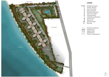 Master Plan in 3.5 BHK Apartment at Total Environment Down By The Water, Agrahara – for Sale