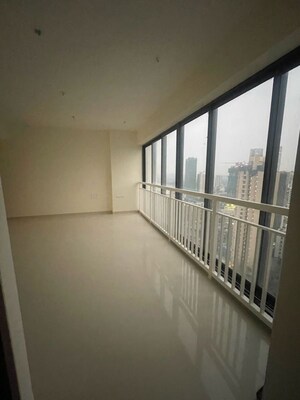 Balcony in 2 BHK Apartment at Dynamix Divum, Malad East – for Rent