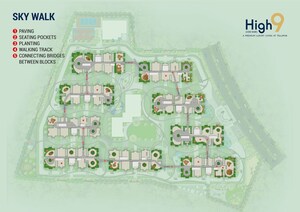 Master Plan in 3 BHK Apartment at Anvita High 9, Kollur – for Sale