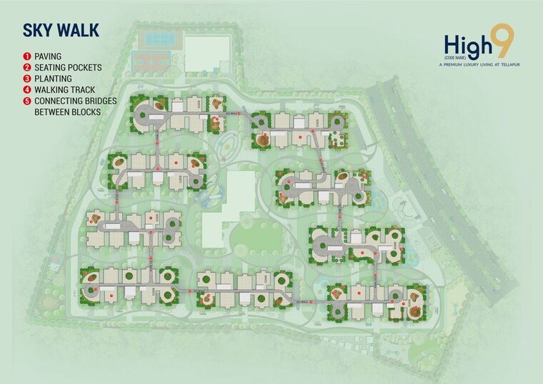 Master Plan, anvita-high-9 3 Bedroom 2515 Sq.Ft. Apartment In Kollur Hyderabad 10103219