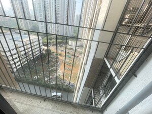 Balcony in 2 BHK Apartment at Lodha Crown Quality Homes, Majiwada – for Rent