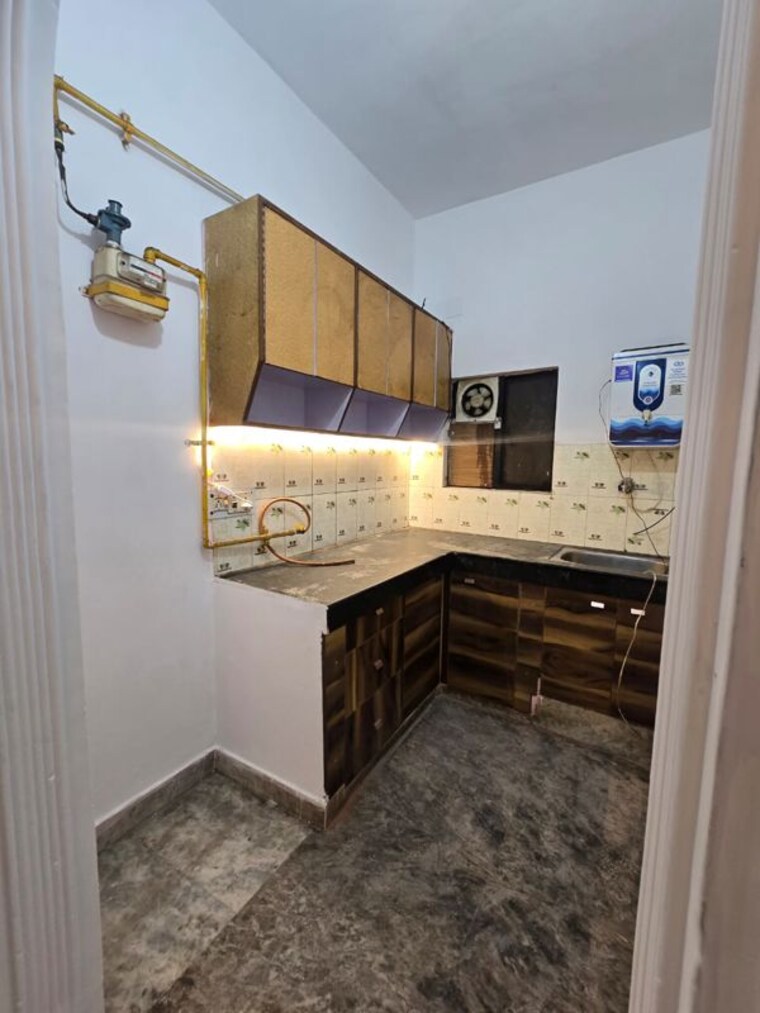 Kitchen, neb sarai 1 Bedroom 450 Sq.Ft. Builder Floor In Neb Sarai Delhi 10103305