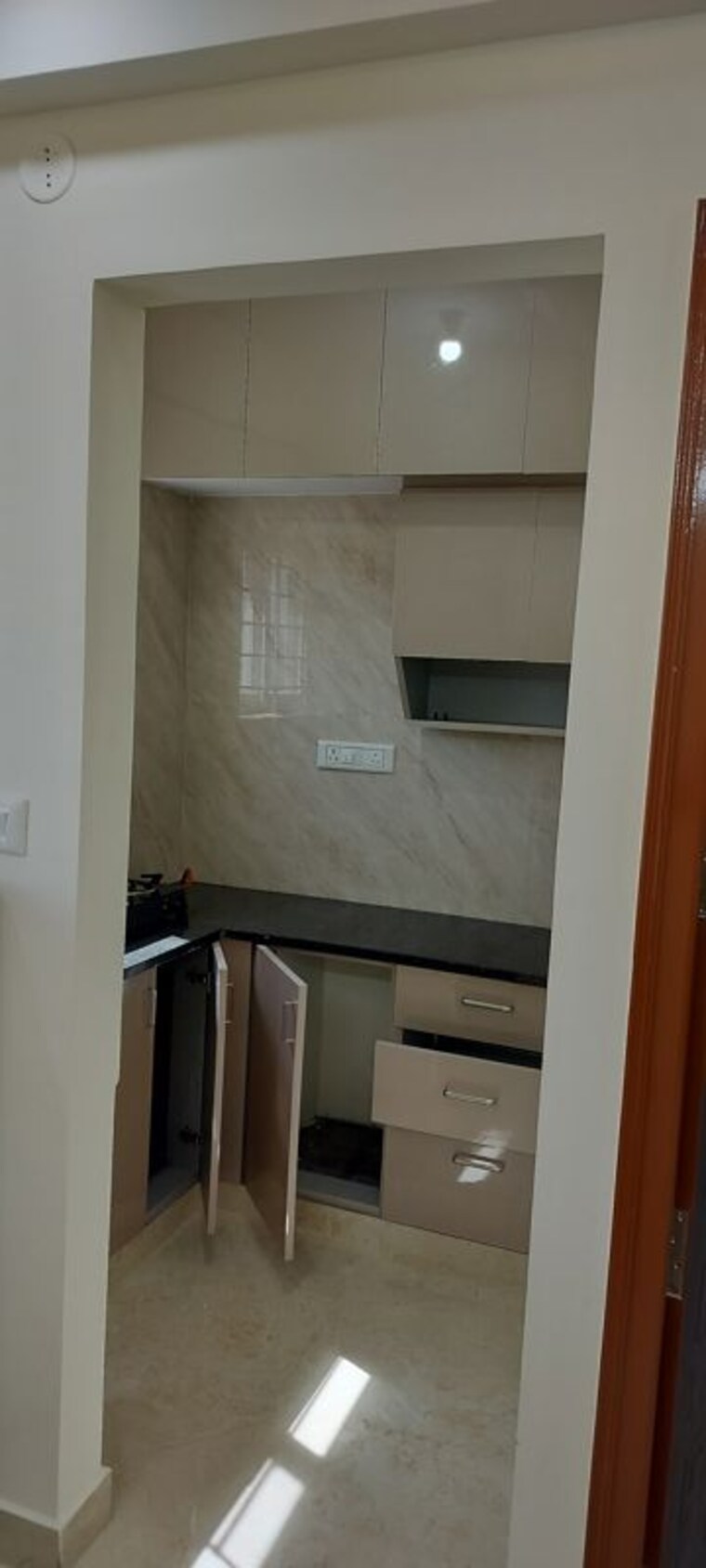 Kitchen, happy-homes-btm-layout 1 Bedroom 600 Sq.Ft. Builder Floor In Btm Layout Bangalore 10103321