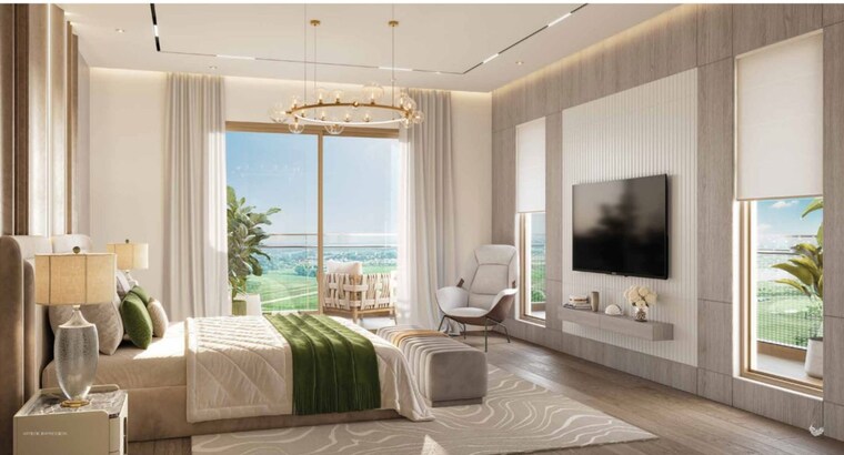 Living Room, eldeco-fairway-reserve 4 Bedroom 7000 Sq.Ft. Penthouse In Sector 80 Gurgaon 10103300