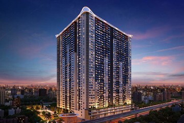  Shop – Exterior View View at Siddha Sky, Sion - for Rent