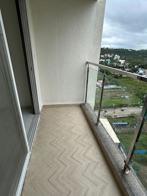 Balcony in 3 BHK Apartment at Baner – for Rent