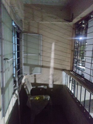 Balcony in 1 BHK Apartment at Pushkaraj Apartment, Aundh – for Rent