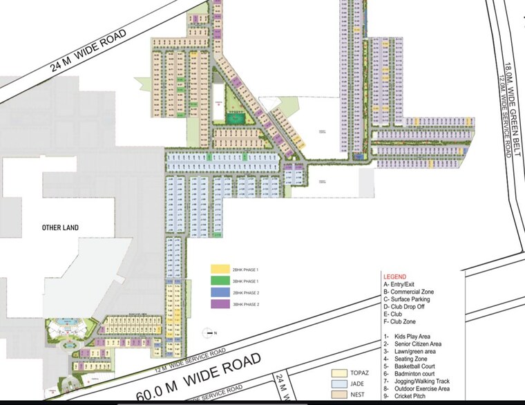 undefined, smart-world-gems 3.5 Bedroom 1496 Sq.Ft. Apartment In Sector 89 Gurgaon 10088435