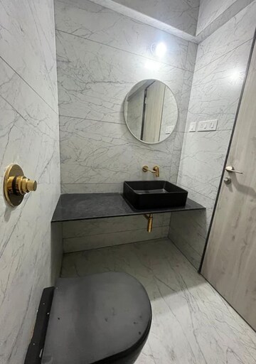Bathroom in 3 BHK Apartment at Unique K Shire, Punawale – for Rent