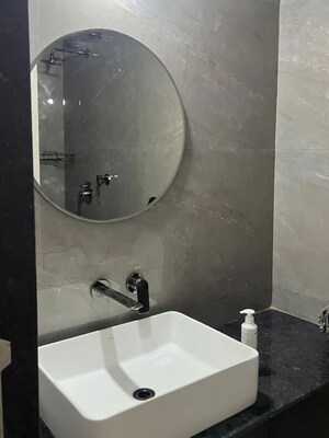 Bathroom in 3 BHK Apartment at Unique K Shire, Punawale – for Rent