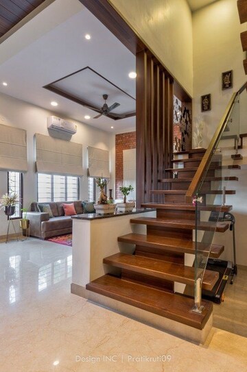 Staircase in 2 BHK Villa at Jigani – for Sale