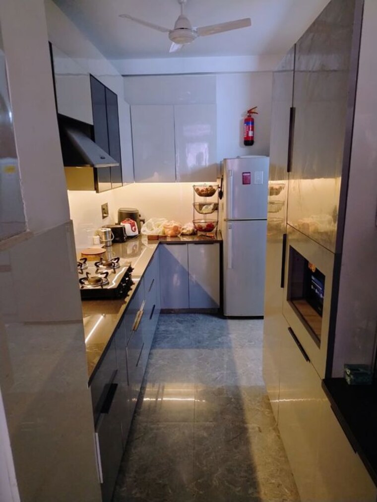 Kitchen, today-blossoms-ii 3.5 Bedroom 1500 Sq.Ft. Builder Floor In Sector 51 Gurgaon 10103429