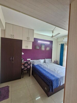 Bedroom in 2 BHK Apartment at Footprints Apartments, Thanisandra Main Road – for Rent