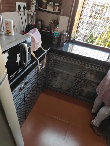 Balcony in 1 RK Apartment at Radha CHS Kandivali, Kandivali West – for Rent