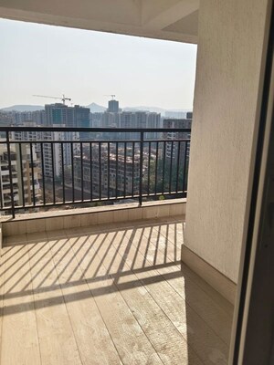 Balcony in 4 BHK Apartment at Unique K Shire, Punawale – for Rent