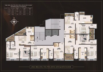 Floor Plan in 1 BHK Apartment at Swapan Swami, Dombivli East – for Sale