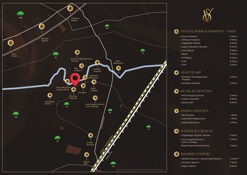 1 BHK Apartment – Map Location View at Swapan Swami, Dombivli East - for Sale