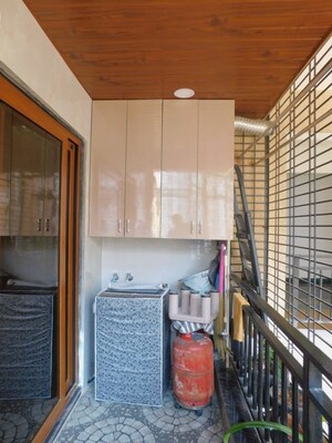 Balcony in 3 BHK Apartment at Raasi Aspire, Madhapur – for Rent