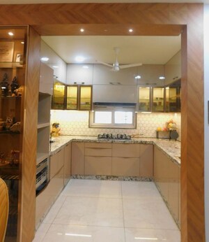 Kitchen in 3 BHK Apartment at Raasi Aspire, Madhapur – for Rent