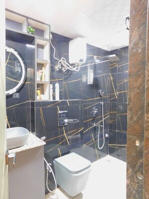 Staircase in 3 BHK Apartment at Raasi Aspire, Madhapur – for Rent