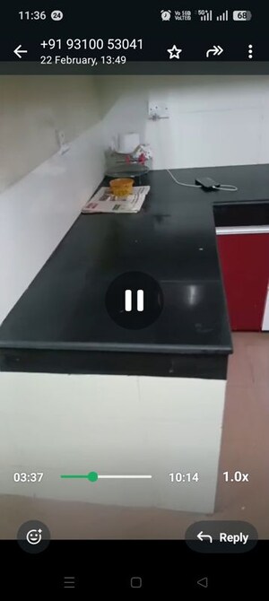 Kitchen in 4 BHK Apartment at Pioneer Park Phase 1, Sector 61 – for Sale