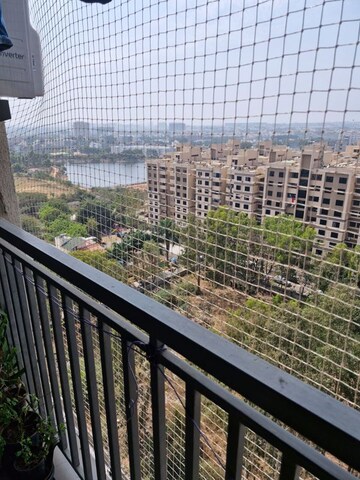 Balcony in 2 BHK Apartment at Goyal And Co Footprints, Jakkuru – for Rent