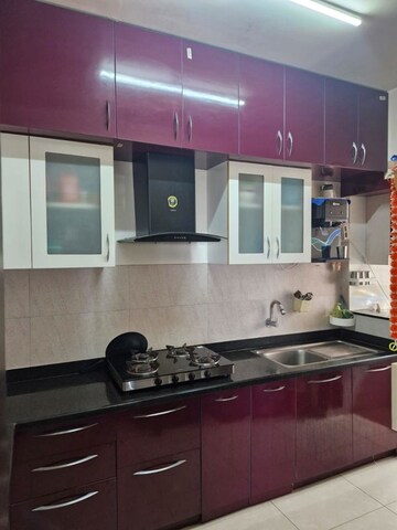 Kitchen in 2 BHK Apartment at Goyal And Co Footprints, Jakkuru – for Rent