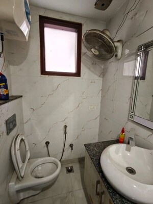 Bathroom in 3 BHK Builder Floor at Rajouri Garden – for Rent