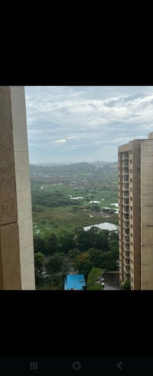 Balcony in 2.5 BHK Apartment at Lodha Splendora Platino, Ghodbunder Road – for Rent