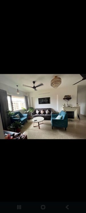 Living Room in 2.5 BHK Apartment at Lodha Splendora Platino, Ghodbunder Road – for Rent