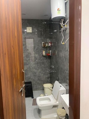 Bathroom in 2 BHK Builder Floor at Ramesh Nagar – for Rent