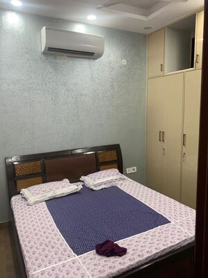 Bedroom in 2 BHK Builder Floor at Ramesh Nagar – for Rent