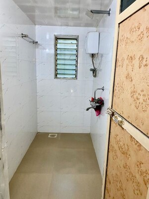 Bathroom in 2 BHK Apartment at Karachi Citizens CHS, Juhu – for Rent