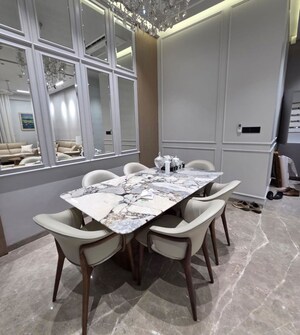 Dining area in 3 BHK Apartment at Indiabulls Sky Forest, Lower Parel – for Rent