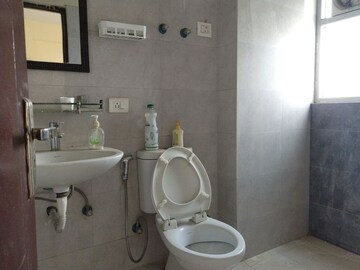 Bathroom in 3 BHK Apartment at Gaur City 2 - 14th Avenue, Sector 16c Greater Noida – for Rent