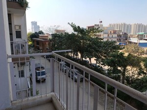 Balcony in 3 BHK Apartment at Gaur City 2 - 14th Avenue, Sector 16c Greater Noida – for Rent