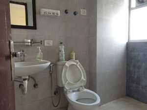 Bathroom in 3 BHK Apartment at Gaur City 2 - 14th Avenue, Sector 16c Greater Noida – for Rent