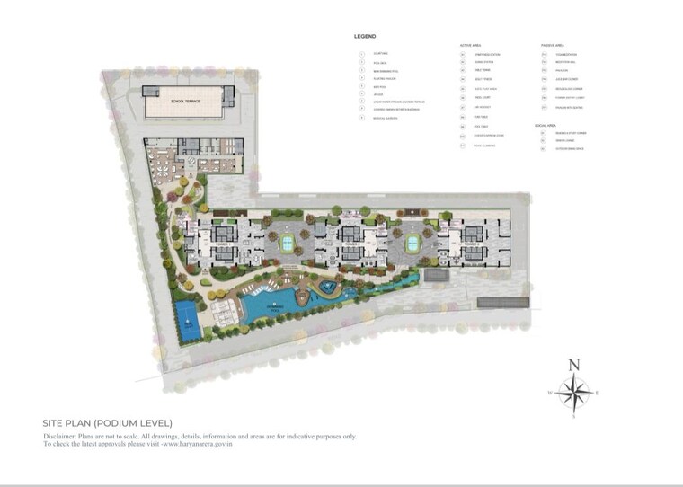 Master Plan, bptp-downtown-66 3.5 Bedroom 2950 Sq.Ft. Apartment In Sector 66 Gurgaon 10103528