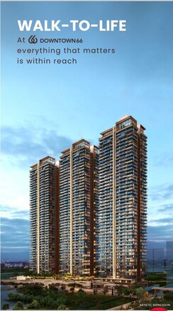 3.5 BHK + Study Room Apartment For Sale in BPTP Downtown 66
